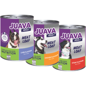 Juava Tin Food Dog together